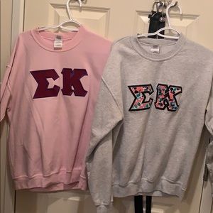 SIGMA KAPPA LETTERED CREWS